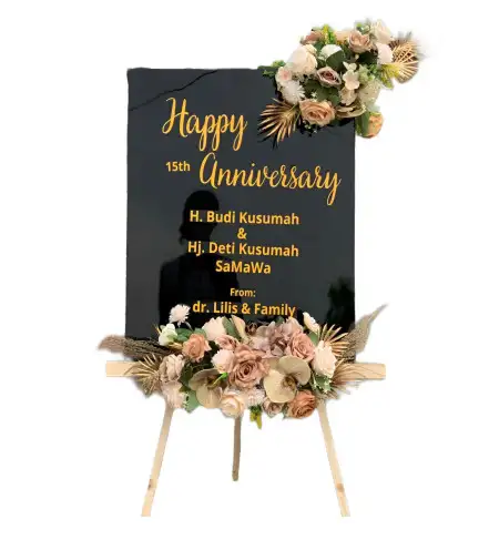 Papan Bunga Akrilik Jomin Timur